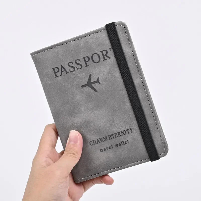 Leather RFID Passport Holder