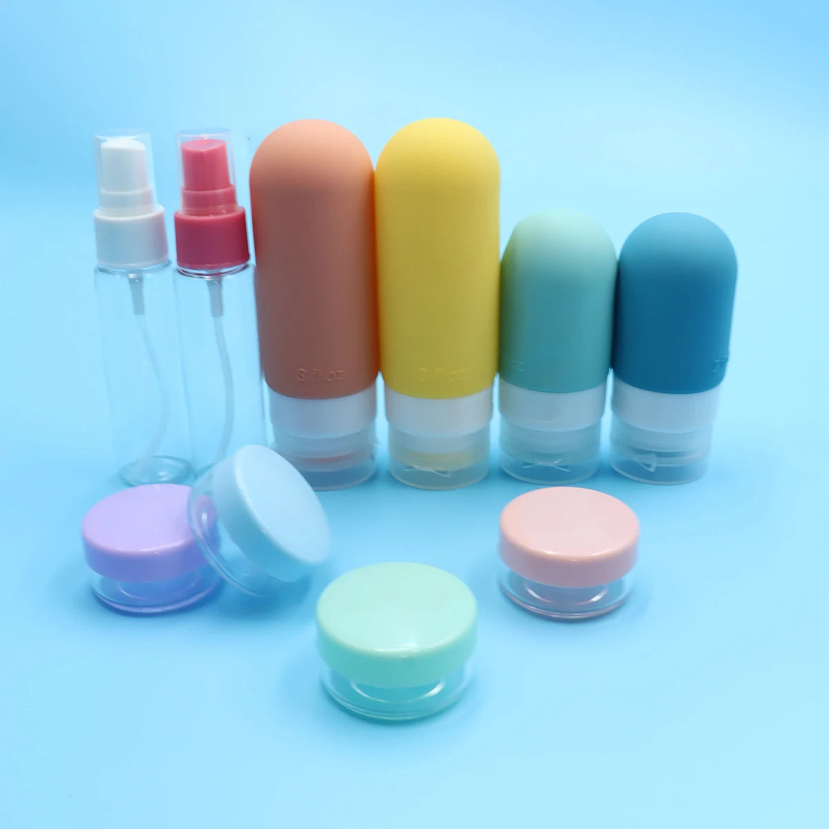 16 Piece Travel Bottle Set