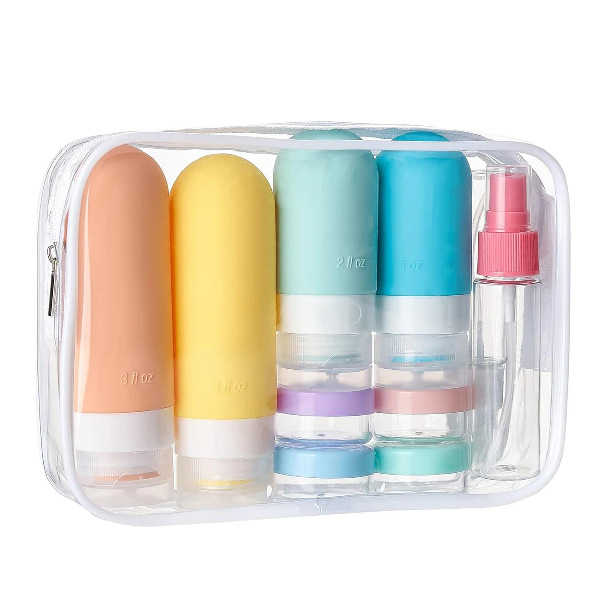 16 Piece Travel Bottle Set